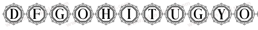 DFGoHituGyoSho字体转换