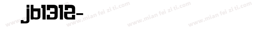 仿宋jb1312字体转换