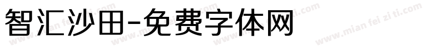 智汇沙田字体转换