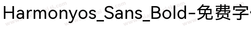 Harmonyos_Sans_Bold字体转换