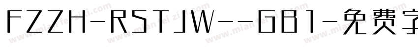 FZZH-RSTJW--GB1字体转换
