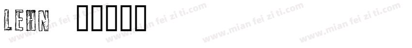 LEHN035字体转换