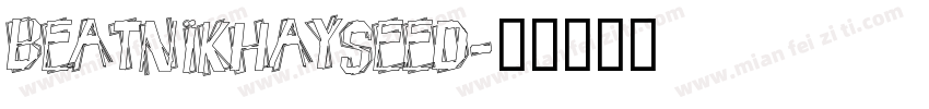 BeatnikHayseed字体转换