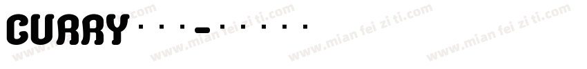 CURRY免费字字体转换