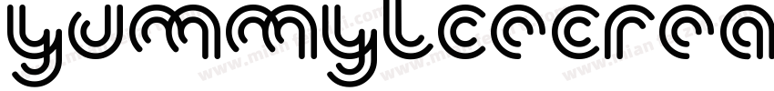 Yummylcecream字体转换