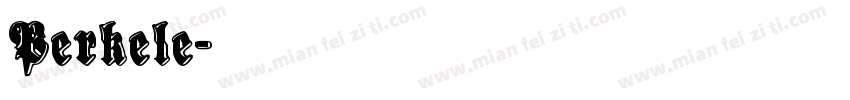 Perkele字体转换