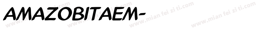 AmazObitaem字体转换