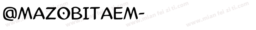 AmazObitaem字体转换