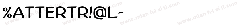 MatterTRIAL字体转换
