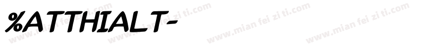 MatthiaLT字体转换