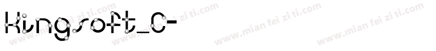 Kingsoft_C字体转换