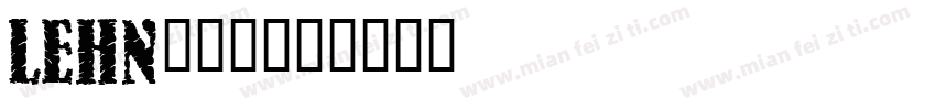 LEHN068字体转换