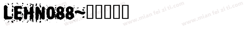 LEHN088字体转换