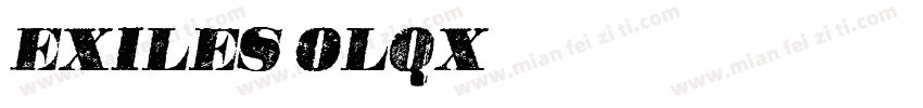 Exiles-olqx字体转换