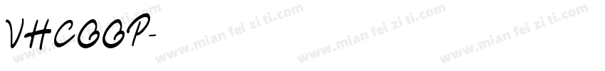 VHCOOP字体转换