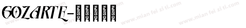 GOZARTE字体转换