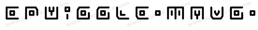 EpWiggle-mMvG字体转换