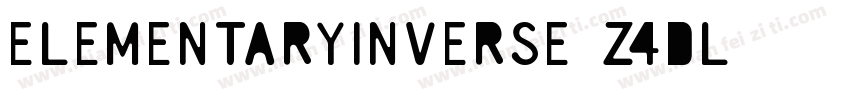 ElementaryInverse-z4dl字体转换