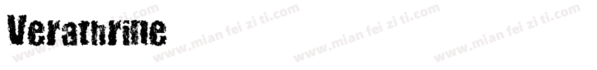 Verathrine字体转换