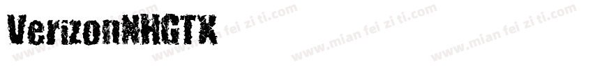 VerizonNHGTX字体转换