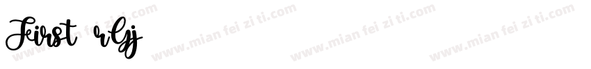 First-rGj7字体转换