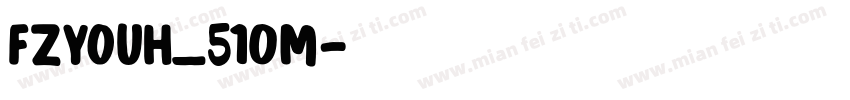 FZYOUH_510M字体转换