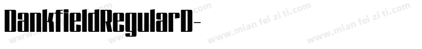 DankfieldRegularD字体转换