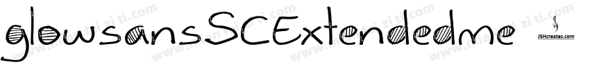 glowsansSCExtendedme字体转换