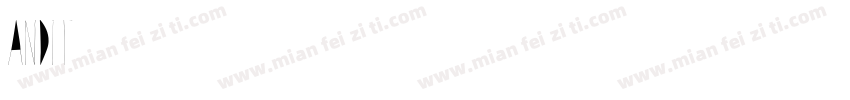 Andit字体转换