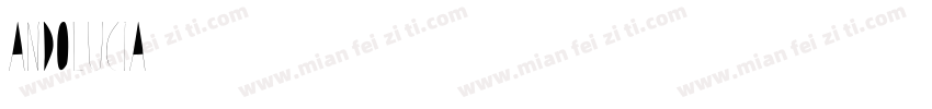 Andolucia字体转换