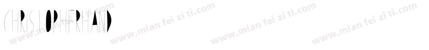 Christopherhand字体转换