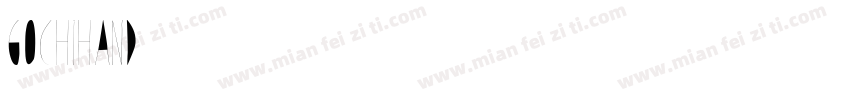 Gochihand字体转换