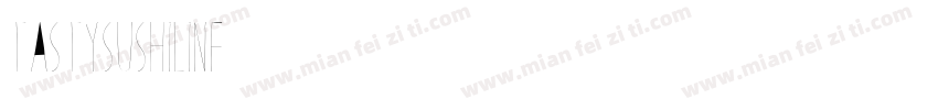 TastysushiLine字体转换