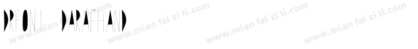 drfont_daraehand字体转换