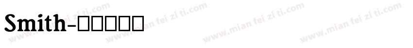 Smith字体转换