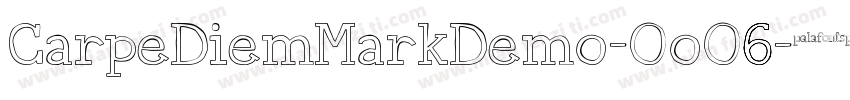 CarpeDiemMarkDemo-OoO6字体转换