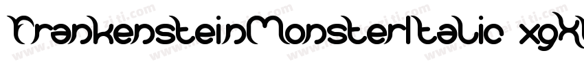 FrankensteinMonsterItalic-xgXR字体转换