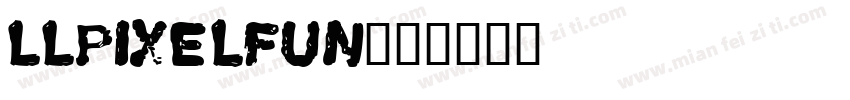 LLPixelFun字体转换