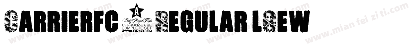 Carrierfc1Regular-lGew字体转换