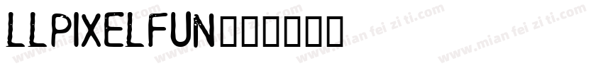 LLPixelFun字体转换