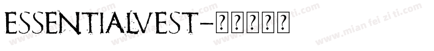 ESSENTIALVEST字体转换