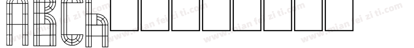 arch字库字体转换