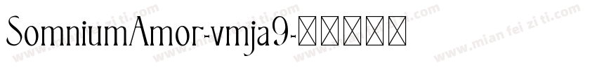 SomniumAmor-vmja9字体转换