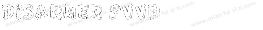 Disarmer-pvVD字体转换