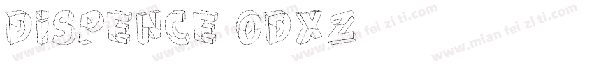 Dispence-odxz字体转换