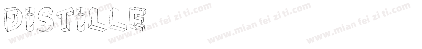 distille字体转换