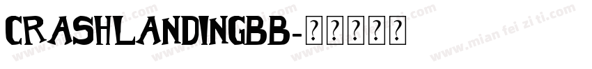 CrashLandingBB字体转换