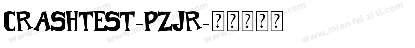 CrashTest-pZJR字体转换