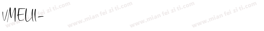 VMELII字体转换