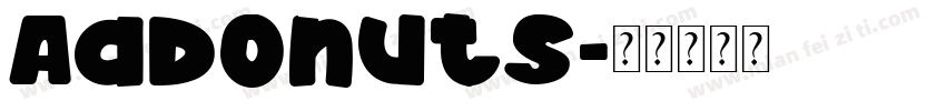 AaDonuts字体转换